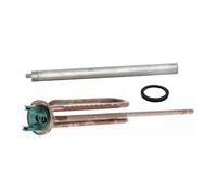 KIT REPARACION TERMO RESISTENCIA CURVA 1500W + JUNTA + ANODO