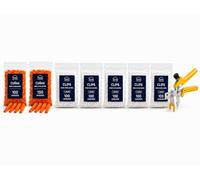 kit sistema de Nivelacion, 500 Calzos/Clips 1.5mm + 200 Cuñas + 1 Alicate | Juntas Uniformes, Nivelación Precisa, Fáciles de Colocar