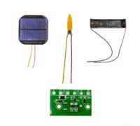 Kit solar del tablero del control de la luz de la llama 3.7V, simulación PCBA de la llama para la lámpara de la vela, proyectos de iluminación solar de DIY