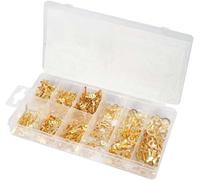Kit terminales sin aislar crimpar estuche 750 unidades yt-068685
