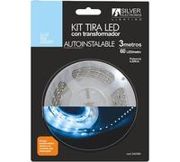 Kit Tira Led 3m 12v 4,8w/m Luz Dia 4000k Ip20 Incluye Alimentador 230v 240360