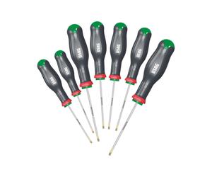 Kit USAG 324 STX/S7 que incluye 7 destornilladores, incluyendo destornilladores Torx