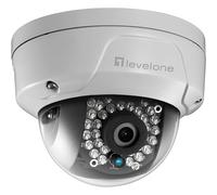 Kit videovigilancia 720p level one dsk-4001 4 canales 4 camaras int/ext + grabador cables iluminacion led (sin hd)