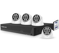 Kit Vigilancia Foscam FN9108E-T4-2T con cámaras T5EP PoE y Disco de 2T Incluido.