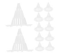 KITANDOVE 50 Pcs Junta de Drenaje para Maceta Cesta de Malla con Agujero para Maceta Cesta de Maceta Cojines de Fondo de Maceta Alfombrillas de bonsái Accesorios para macetas páginas
