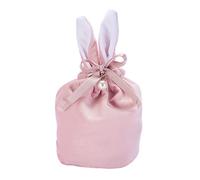 KitBeads 10 bolsas de terciopelo rosa con cordón con perlas de imitación de conejo, bolsas de joyería para regalo de Navidad y cumpleaños