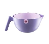 Kitchen Colander, Household Drainer Basket, Rotatable Food Strainer, Multi-Purpose Sieve, Ergonomic Handle, Large Capacity Bowl, Quick Drenage, Durable, Fruta y Vegetable