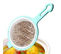 Kitchen Colander Spoon, Stainless Steel Strainer Tool, Multifunction Handheld Sieve for Loose Tea Juice Oil Pasta Rice Straining Draining Straining Cooking Home Cafe 10.71x5.83in