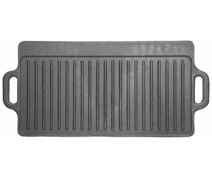 Kitchen craft deluxe - plancha de hierro fundido (45 cm)