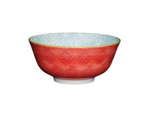 Kitchen craft kcbowl13 bol gres esmaltado grey floral, multicolor