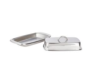 Kitchen craft kcbut - recipiente con tapa para mantequilla (acero inox