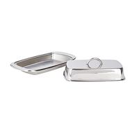 Kitchen Craft KCBUT - Recipiente con Tapa para Mantequilla (Acero Inoxidable)