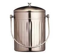 Kitchen Craft - Papelera de Acero Inoxidable para Compost (5 L)