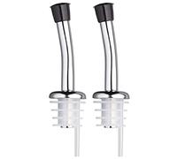 Kitchen Craft - Pico vertedor para botella (metal, 2 unidades)