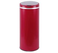 Kitchen Move Cubo de basura para la cocina Soho – Acero inoxidable 42 L – Rojo