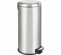 Kitchen Move Papelera de cocina URBAN con pedal, 30L, acero inoxidable cepillado