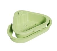 Kitchen Sink Strainer, Basket Rack, 8,66 x 10,04 x 3,54 pulgadas Filtro doble, desmontable Catcher Holder para frutas Vegetable Pasta basura Disposal Apartment Home Bathroom Cleaning
