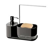 Kitchen Soap Holder, Dishcloth Organizer Rack, Kitchen Sink Caddy, Soap and Sponge Rack, Multi-Purpose Sponge Storage Rack Stylish Kitchen Soap Holder And Sponge Rack For Kitchen Organization