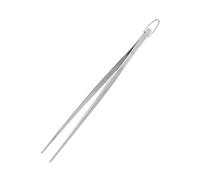 Kitchen Tweezer Tongs - Precision Food Grabber Utensil For Cooking Control, Slim Stainless Steel Minimal Grip Design, Heat Resistant Non Slip Tip + Fine Control Precision End, Rust Resistant Steel Bui