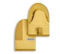 KitchenAid Beacon - Juego de Mini Manoplas de Horno de Dos Tonos, 5.5 x 8 Pulgadas, Color Amarillo majestuoso