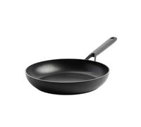 KitchenAid Classic Forged Aluminium Sartén de 28 cm de cerámica anodizada dura antiadherente sin PFAS, apta para inducción, horno y lavavajillas, negra