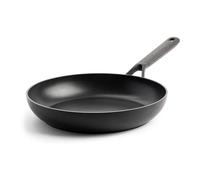 KitchenAid Classic Forged Aluminium Sartén de 30 cm de cerámica anodizada dura antiadherente sin PFAS, apta para inducción, horno y lavavajillas, negra
