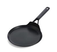 KitchenAid Classic Forged Aluminium Sartén para Panqueques de 24 cm de erámica sin PFAS antiadherente, Apta para Inducción, Horno y Lavavajillas, Negro