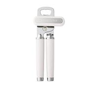 KitchenAid KE199OHWHA - Abrebotellas clásico multifunción de plástico, acero inoxidable, color blanco