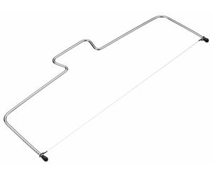 Kitchencraft alambre cortador de pasteles, tartas de acero, 40cm/16' d