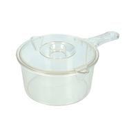 KitchenCraft - Cazo con Tapa para Microondas, Plástico Libre de BPA, 900 ml