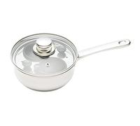 KitchenCraft Cazo de Acero Inoxidable para Huevos Pochados, 2 Huecos 33 x 18 x 14 cm