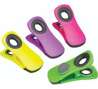 Kitchencraft chunky magnetic bag clips/memo holders - assorted colours