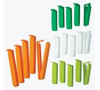 Kitchencraft clips para bolsas de comida, plástico, tamaños surtidos