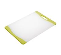 KitchenCraft Colourworks Tabla de Cortar Reversible Antideslizante e Higiénica para un Corte Profesional 36.5 x 25 cm Blanco y Verde