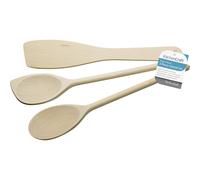 Kitchencraft Conjunto de Tres Cucharas de Madera Marrón
