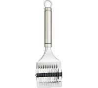 KitchenCraft Cortador de Hierbas, Acero Inoxidable, Mango Ergonómico, 22,5 x 6,5 cm