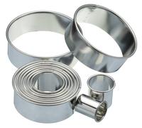 Kitchencraft cortadores para galletas, molde para tartas, metal, 11 pi