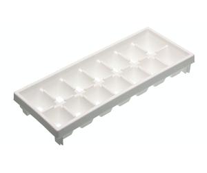 Kitchencraft cubitera de plástico flexible, molde para cubos de hielo
