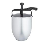 KitchenCraft Dispensador de Rosquillas Manual Antiadherente de Acero 11.2 x 11.2 x 18.8 cm