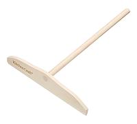 Kitchencraft Esparcidor para Crepes de Madera Beige 17.1x24x3.7 Cm - Utensilios de Cocina de Hierro Fundido, Esmalte y Antiadherentes