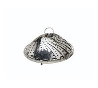 Kitchencraft - food steamer basket for pots with a foldable design, stainless steel, 23 cm