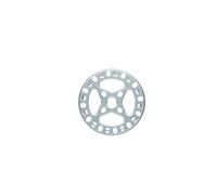 KitchenCraft Gas Ring Reducer, Galvanized Steel, 12 cm - perfect for stabilizing espresso makers and small pots on gas stoves, ideal for camping and home use, a must-have burner protector for safe coo