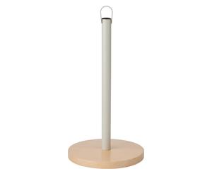 Kitchencraft idilica portarrollos de papel de cocina con base de mader