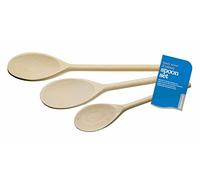 KitchenCraft - Juego de 3 cucharas de madera de haya