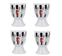 Kitchencraft juego de 4 hueveras, porcelana