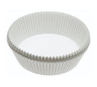 Kitchencraft kccl8 non-stick cake molds round 20cm pack of 40, white