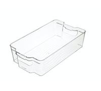 Kitchencraft large fridge-safe plastic kitchen storage box, 37.5 x 21