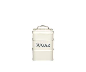 Kitchencraft living nostalgia metal sugar canister, 11 x 17 cm - antiq