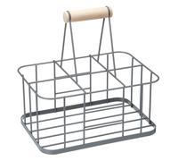 Kitchencraft living nostalgia wire metal milk crate/bottle carrier, 29