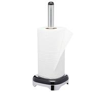 KitchenCraft Lovello Portarrollos de Cocina Metálico, 14 x 14 x 35 cm - Negro